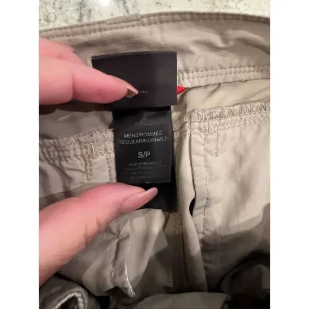 The North Face Tan Hiking Outdoor Cargo Pants sz S